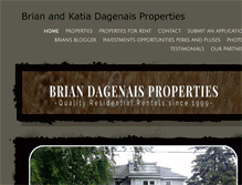 Tablet Screenshot of briandagenaisproperties.com